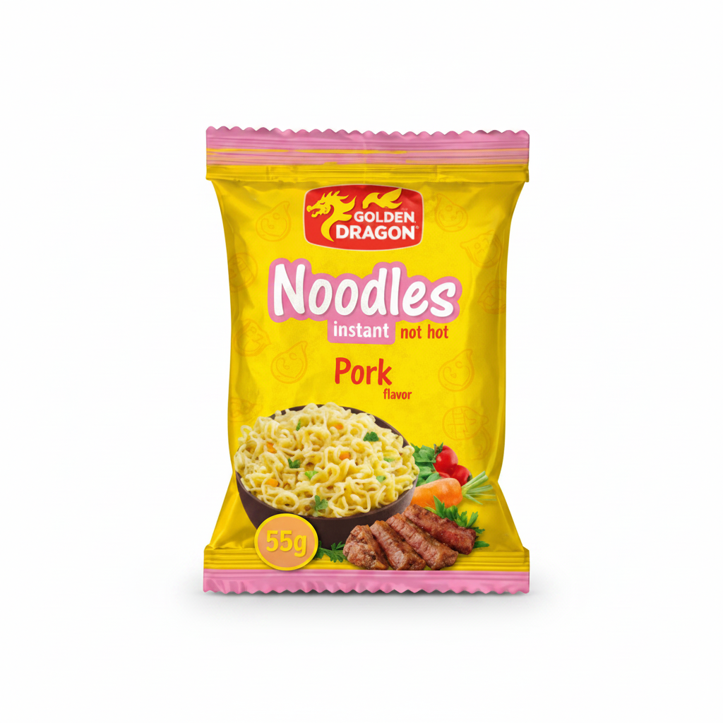 Golden Dragon – Instant Noodles Pork Flavour 55g