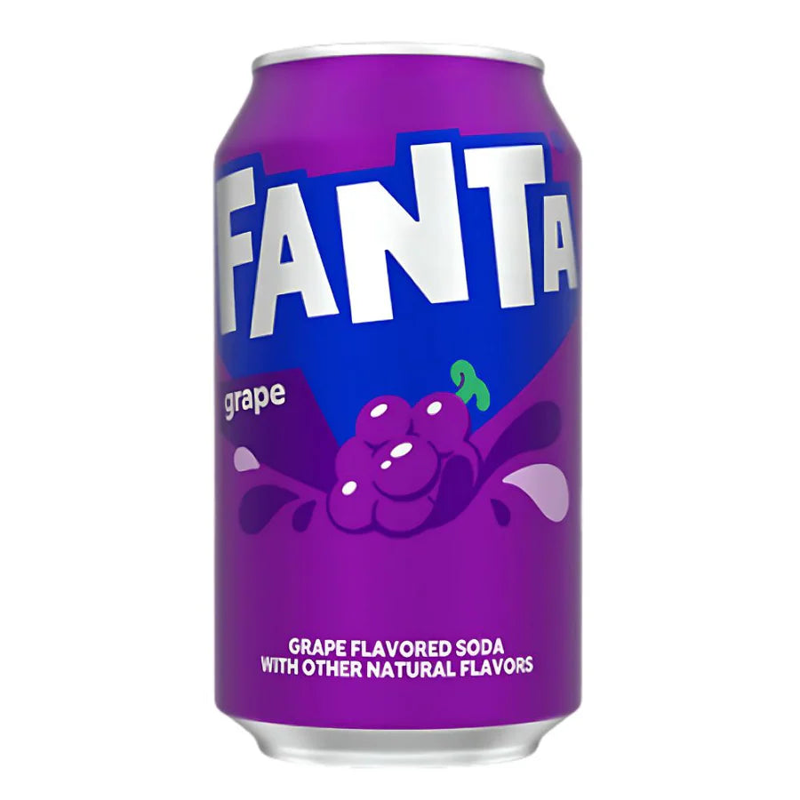 Fanta Uva, bevanda al gusto d'uva 355 ml
