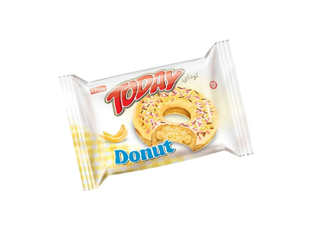 TODAY DONUT BANANA CAKE 🍌